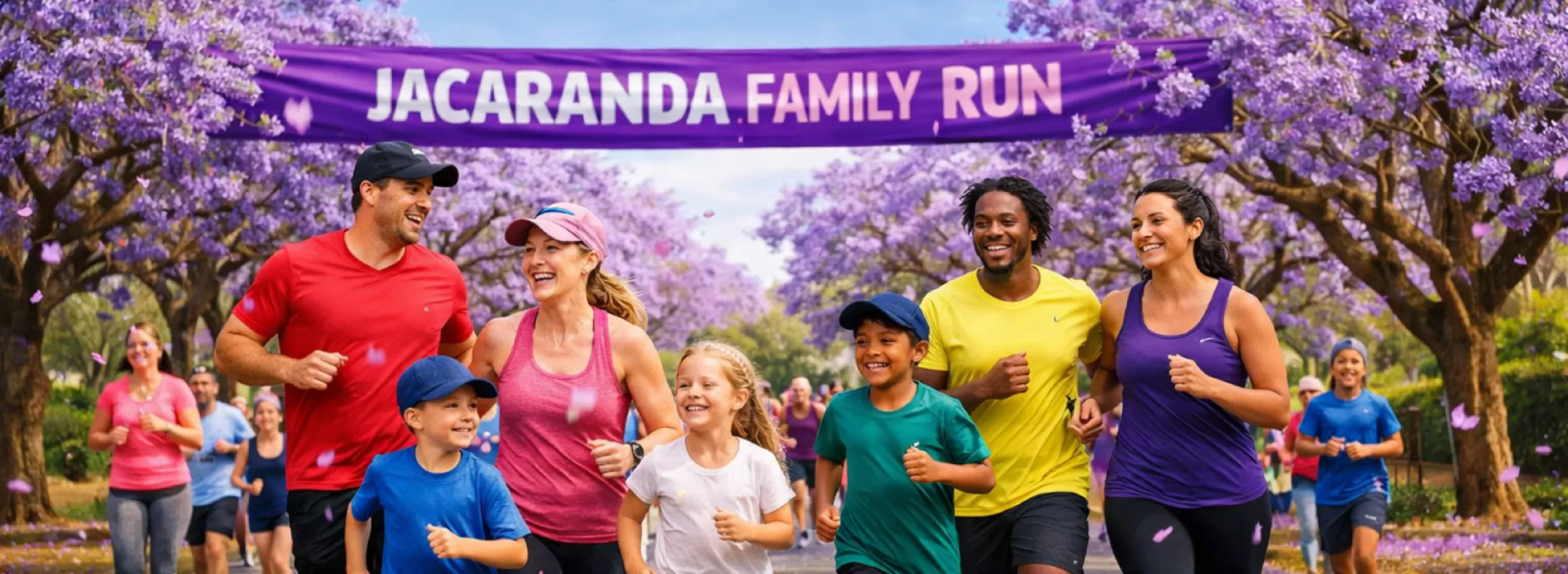 مشي الجاكرندا العائلي