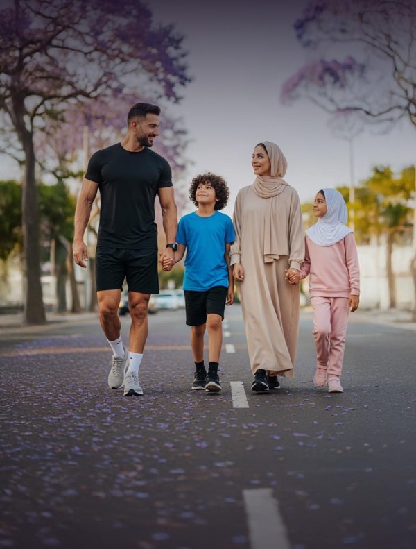 مشي الجاكرندا العائلي