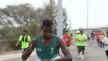   سباق نصف ماراثون الباحة