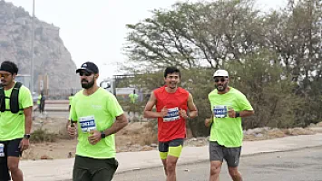   سباق نصف ماراثون الباحة