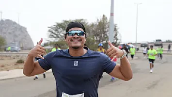   سباق نصف ماراثون الباحة