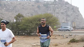   سباق نصف ماراثون الباحة