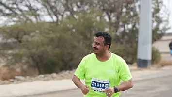   سباق نصف ماراثون الباحة
