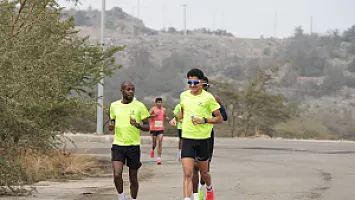   سباق نصف ماراثون الباحة