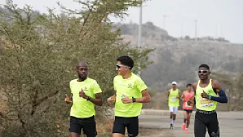   سباق نصف ماراثون الباحة