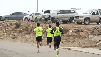   سباق نصف ماراثون الباحة