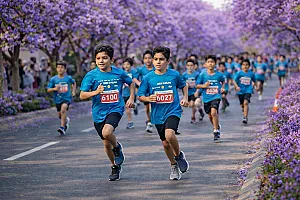  سباق الجاكرندا للأطفال 